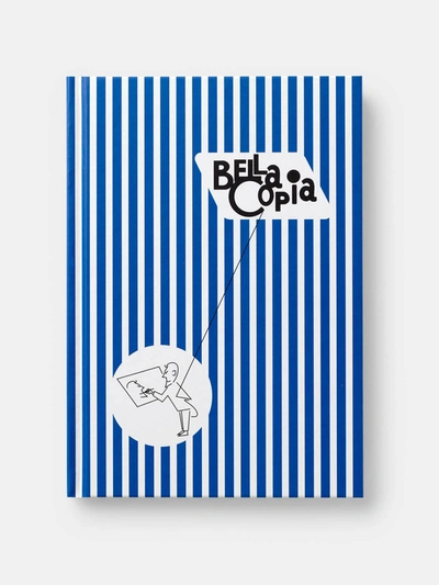 Pdipigna Bella Copia Notebook, Re-edition Of The Iconic 1952  Italian Notebook, Fsc Certified Paper, In Blue