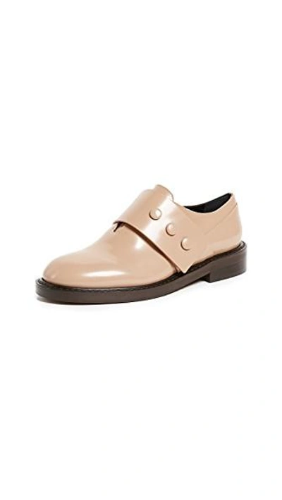 Marni Moccasin Loafers In Tan