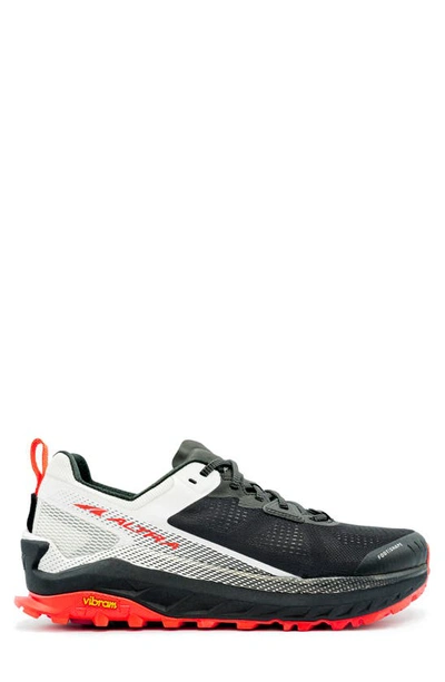 Altra Olympus 4 Trail Running Shoe In Black/white
