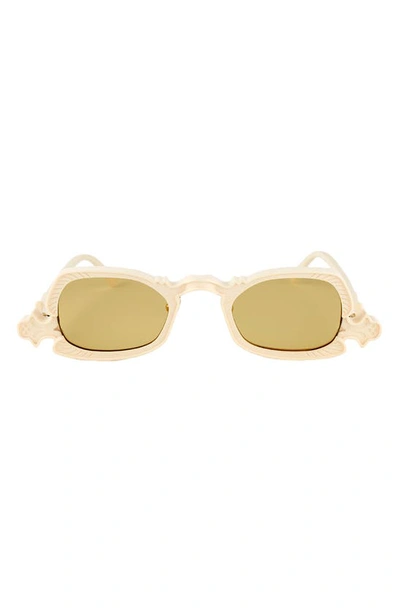 Grey Ant Arsenic 46mm Belle Epoque Sunglasses In Ivory/ Gold