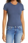 Rag & Bone City Cozy T-shirt In Blue Night