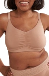 Anaono Monica Full Coverage Post-surgery Pocketed Wireless Bra In Sand