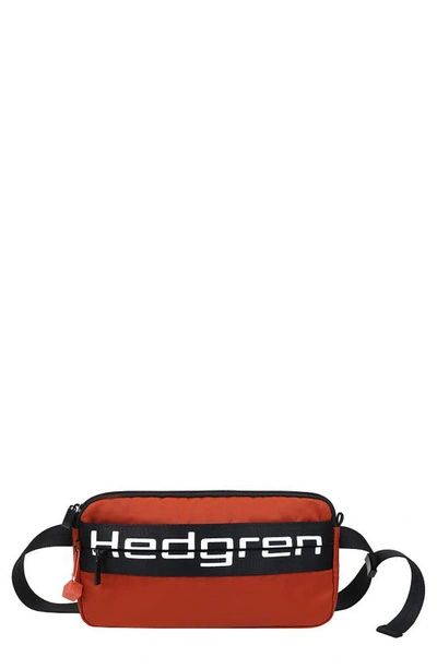 Hedgren Water Repellent Convertible Belt Bag In Sienna