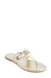 Jack Rogers Abigail Flip Flop In Gold