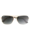 Ray Ban Rectangular Frame Sunglasses