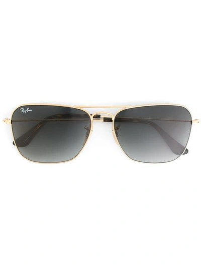 Ray Ban Rectangular Frame Sunglasses