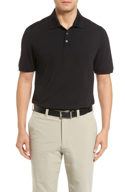 Cutter & Buck Advantage Golf Polo In Black