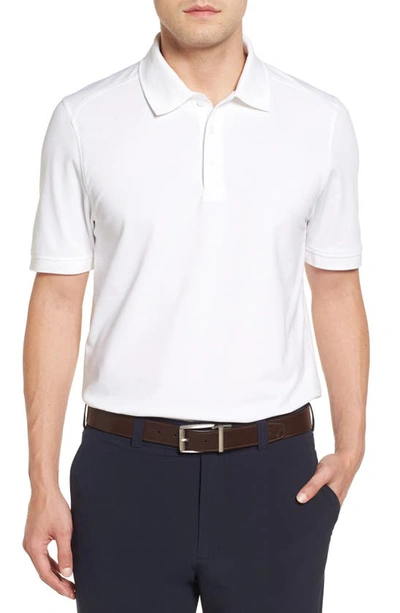 Cutter & Buck Advantage Golf Polo In White