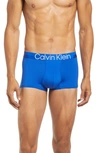 Calvin Klein Stretch Trunks In Royal Blue