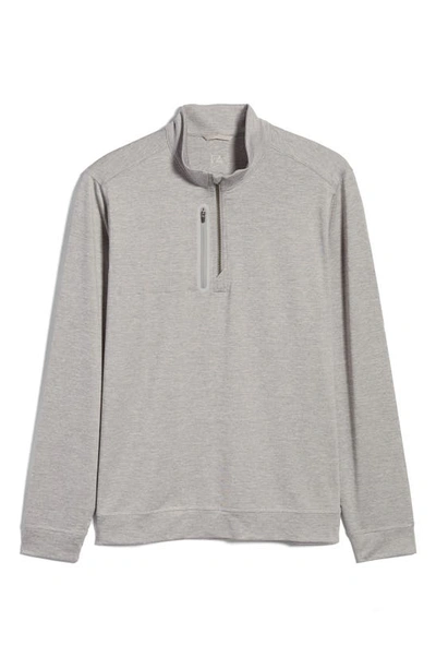 Cutter & Buck Stealth Regular Fit Half Zip Pullover In Polished