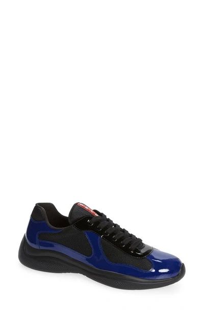 Prada America's Cup Sneaker In Inchiostro Nero