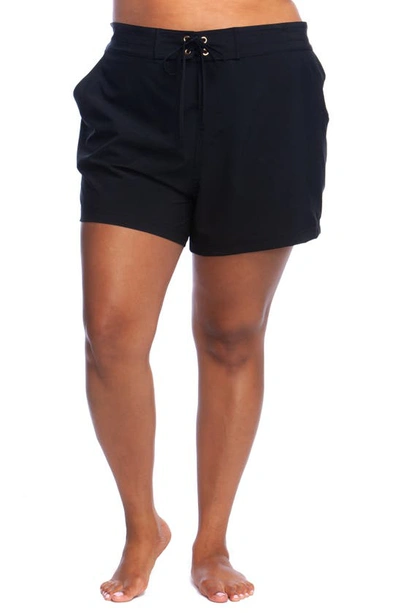 La Blanca 4-inch Board Shorts In Black