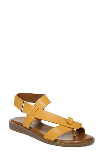 Franco Sarto Glenni Sandal In Goldenrod Leather