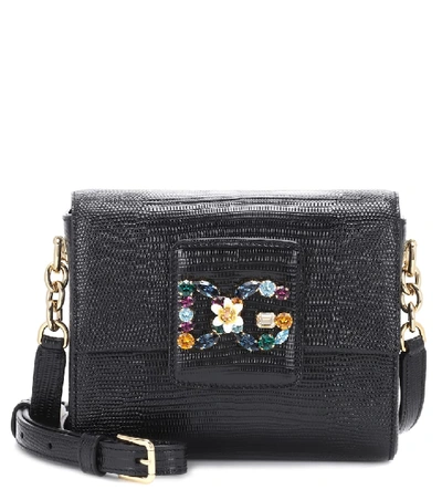 Dolce & Gabbana Dg Millennials Mini Leather Shoulder Bag In Multi