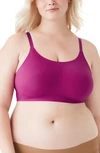 True & Co. True Body Lift Wireless Bra In Purple Thistle