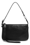 Aimee Kestenberg Fiery Pouchette Leather Shoulder Bag In Black