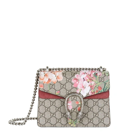 Gucci Mini Gg Blooms Dionysus Shoulder Bag In Pink