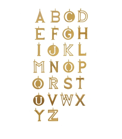 Chloé Alphabet Charm In Gold