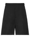 Mauro Grifoni Grifoni Man Shorts & Bermuda Shorts Black Size 28 Cotton