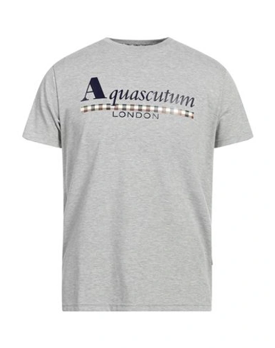 Aquascutum T-shirts In Grey