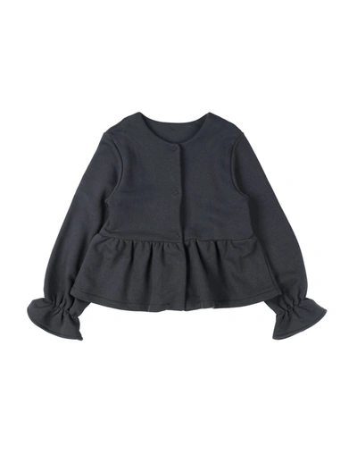 Dixie Kids' Sweatshirts In Black