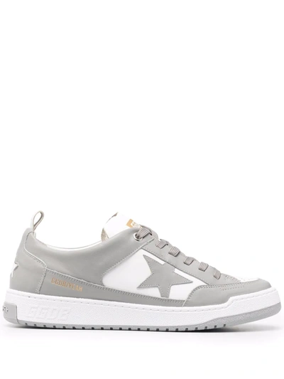 Golden Goose Yeah Sneakers In Grey Leather