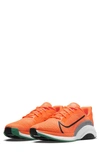 Nike Zoomx Superrep Surge Endurance Class Training Shoe In Total Orange,particle Grey,white,black