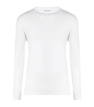 Derek Rose Basel Lounge T-shirt In White