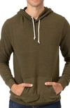 Threads 4 Thought Triblend Fleece Pullover Hoodie In Brown