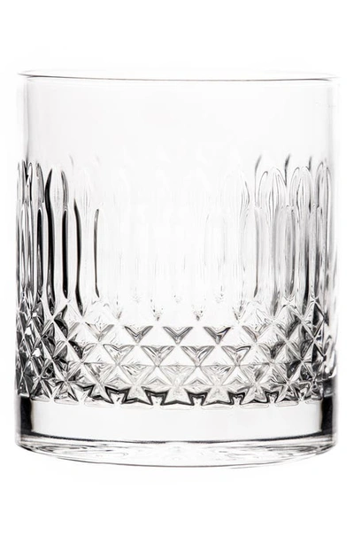 Luigi Bormioli Diamante Set Of 4 Double Old Fashioned Glasses