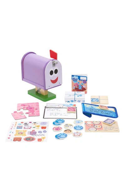 Melissa & Doug Blue's Clues & You! 27-piece Mailbox Play Set In Multi