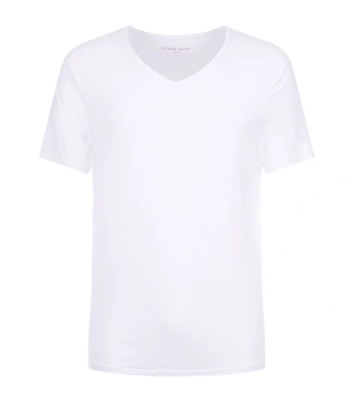 Derek Rose Model Lounge T-shirt In White