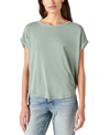 Lucky Brand Sandwash T-shirt In Loden Green