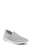 Naturalizer Lafayette Womens Comfort Insole Slip On Fashion Sneakers In Grey Fabric/leather