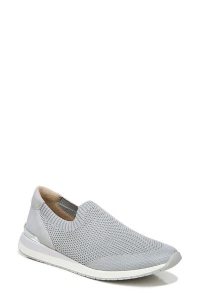 Naturalizer Lafayette Womens Comfort Insole Slip On Fashion Sneakers In Grey Fabric/leather