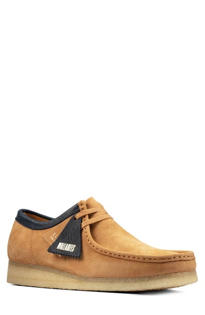 Clarksr Clarks® 'wallabee' Moc Toe Derby In Light Tan Nubuck