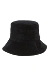 Lack Of Color Wave Bucket Hat In Black