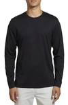 Theory Precise Long Sleeve T-shirt In Black