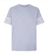 Kenzo Logo Sleeve T-shirt In Grey