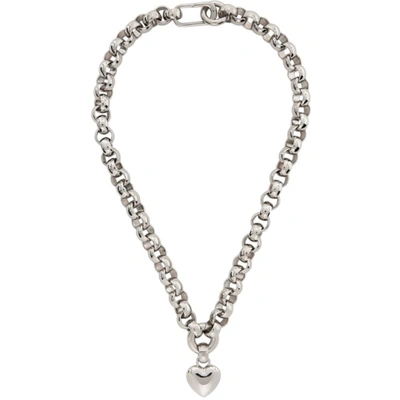 Laura Lombardi Silver Amorina Pendant Necklace | ModeSens