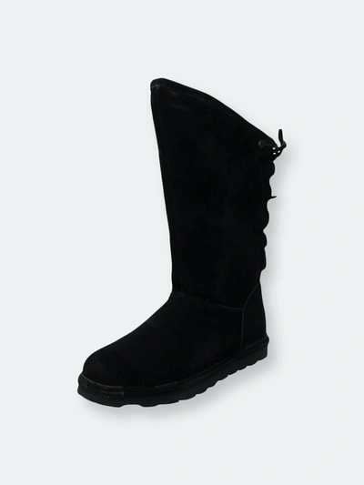 Bearpaw Women's Phylly Mid-calf Suede Boot In Black