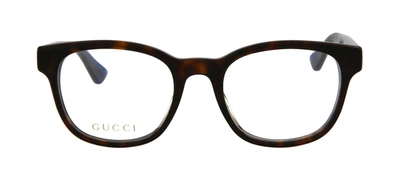 Gucci Gg0005o 003 Round Eyeglasses In Clear