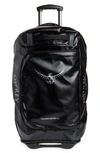Osprey Transporter 60l Wheeled Duffle Bag In Black
