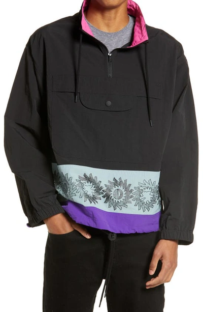 Gotcha Curl Anorak In Black