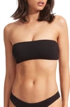 Seafolly Sea Dive Tube Swim Top In Black