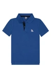 Tom & Teddy Kids' Pique Polo In Classic Navy