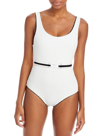 Solid & Striped Sold & Striped The Annamarie Reversible One Piece Swimsuit In Blackout M