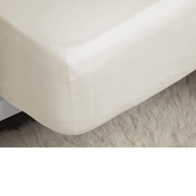 Belledorm Belladorm Pima Cotton 450 Thread Count Extra Deep Fitted Sheet (ivory) (twin) (twin) (uk In White
