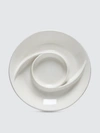 Casafina Stoneware Chip Dip In White