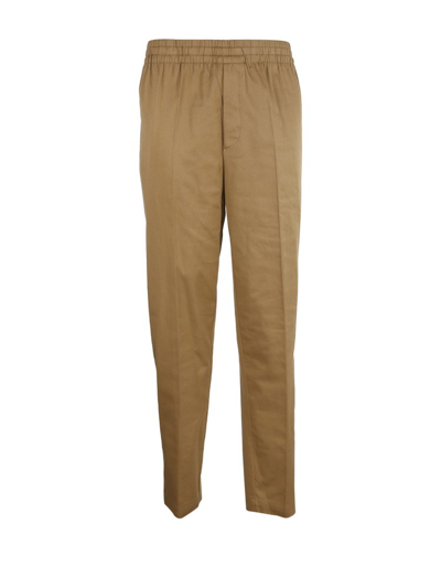 Isabel Marant Straight-leg Cotton Trousers In 中性色